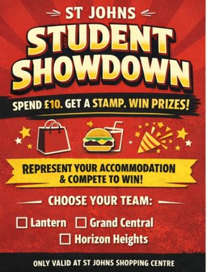 Thumbnail of St Johns loyalty stamp card campaign artwork
