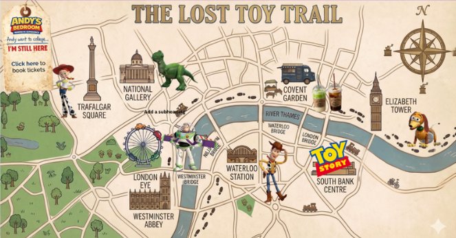 Thumbnail of the Lost Toy Trail campaign map